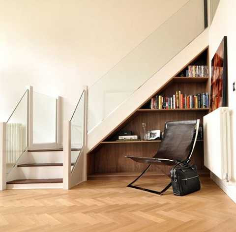 Thiết kế tủ cầu thang thông minh, hữu ích