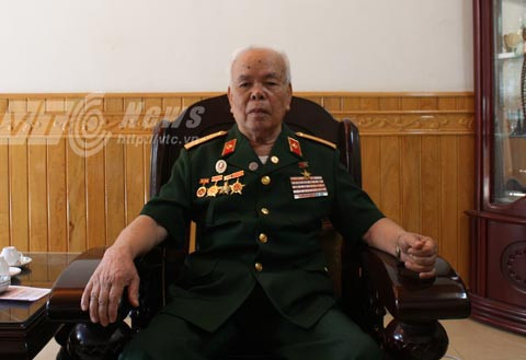 Thiếu tướng Mai Năng, AHLLVT, nguyên Tư lệnh Binh chủng Đặc công - Bộ Tư lệnh Hải Quân Việt Nam - Ảnh Minh Khang 