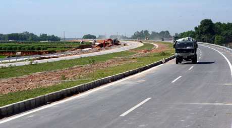 Đường cao tốc Hà Nội - Thái Nguyên (Ảnh: HNM)