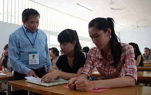 tuyển sinh, Đà Nẵng, Bộ GD&ĐT, thị sát, thí sinh, điểm thi