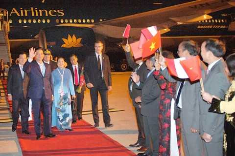 thủ tướng thăm Pháp