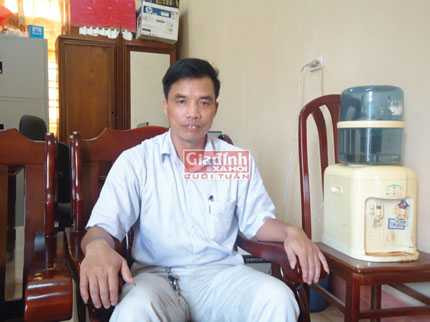 Ông Lăng Văn Hải – bí thư Đảng ủy xã Ba Vì 