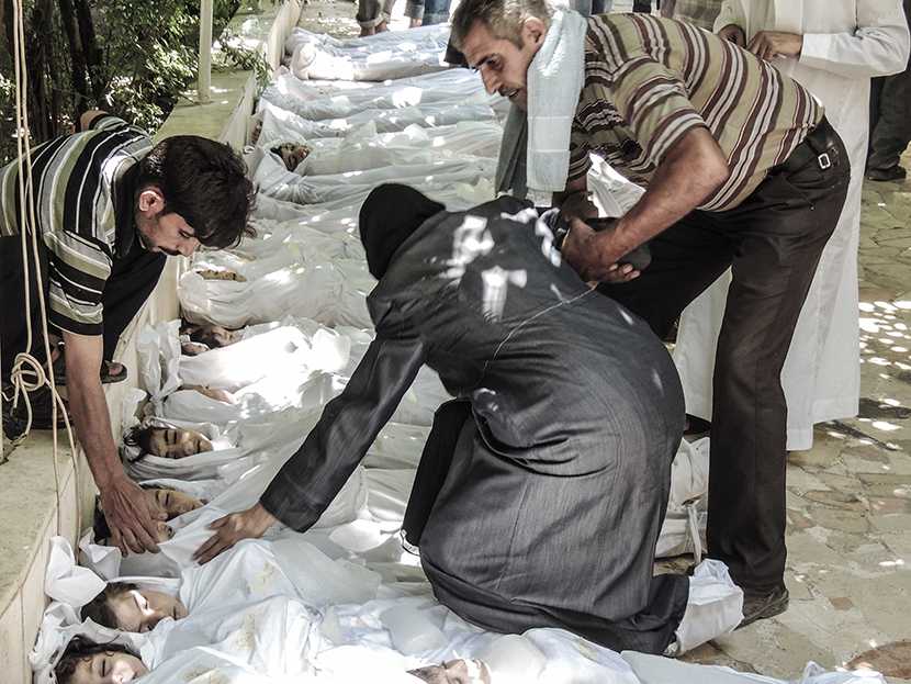 vũ khí hóa học syria
