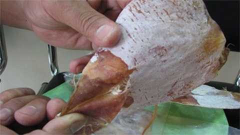 Mực khô giả nguyên con