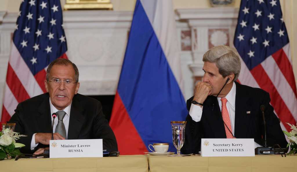 John Kerry Sergei Lavrov