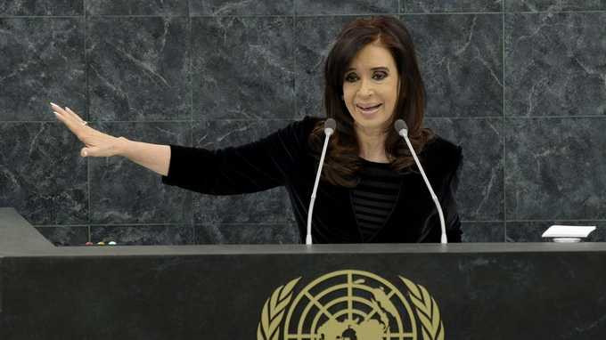 Tổng thống Argentina Cristina Fernandez