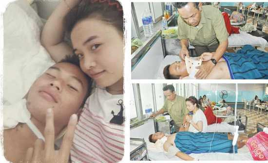 Tuyen thu Bui Xuan Hieu tai nan