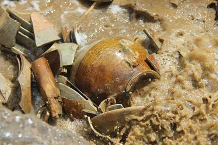 cổ vật, khai quật, tàu đắm, quảng ngãi