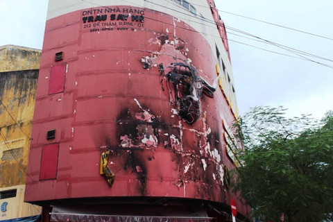 TP.HCM, phố Tây, cháy,Đề Thám, nhà hàng, du khách, thực khách