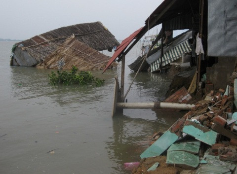 TP.HCM, Nhà Bè, huyện Cần Giờ, sạt lở, hà bá
