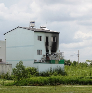 TP.HCM, nổ lớn, cháy, khách sạn, Bình Chánh, khu dân cư Gia Hòa, xã Phong Phú