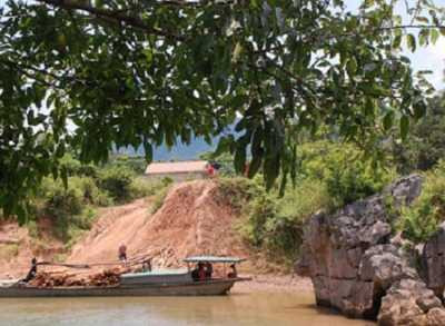 Thôn Trằm Mé, nơi tin đồn trúng trầm lớn xuất hiện.