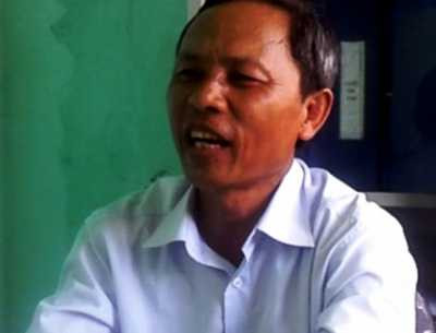 Ông Nguyễn Văn Bốn, Phó bí thư Đảng ủy xã Sơn Trạch.