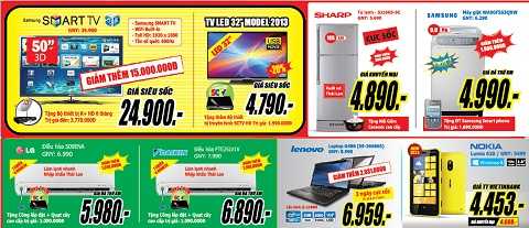 Tuần lễ đại khuyến mại xả hàng hè tại Media Mart