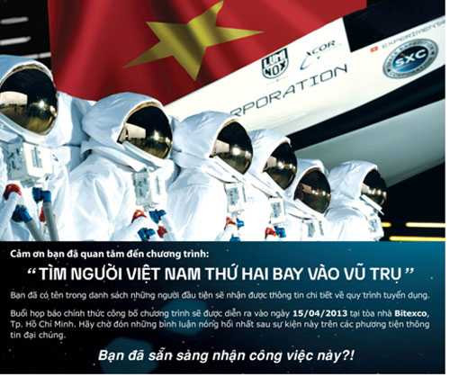 Tuyển phi hành gia VN: Cú 'lừa' thế kỷ hay chiêu Pr?