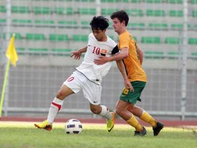 Công Phượng áp chế hàng phòng ngự U19 Australia