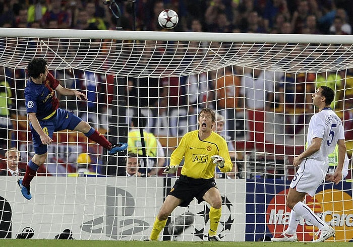 Bàn thắng ấn định tỷ số 2-0 của Messi trong trận chung kết Champions League năm 2009