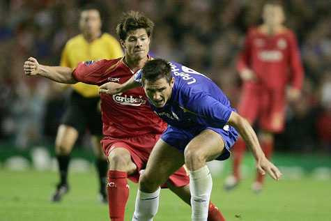 Xabi Alonso và Frank Lampard