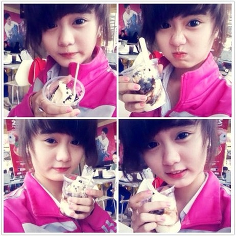 Cô gái này sở hữu vẻ đẹp trong sáng đầy cuốn hút