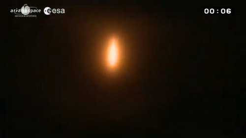  Tên lửa VEGA được phóng vào vũ trụ 