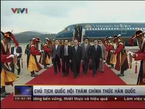 Chủ tịch Quốc hội thăm Hàn Quốc