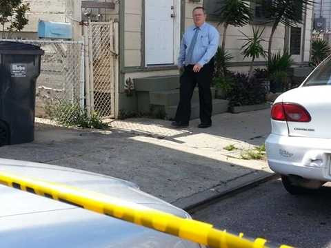 Cảnh sát phong tỏa hiện trường