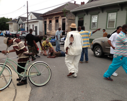 Khung cảnh náo loạn tại hiện trường