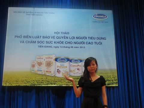 Vinamilk chăm sóc sức khỏe người cao tuổi Tiền Giang