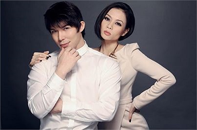 Thu Minh thân thiết bên người em Nathan Lee.