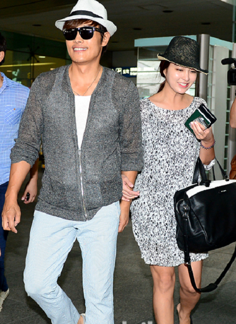 Vợ chồng Lee Byung Hun