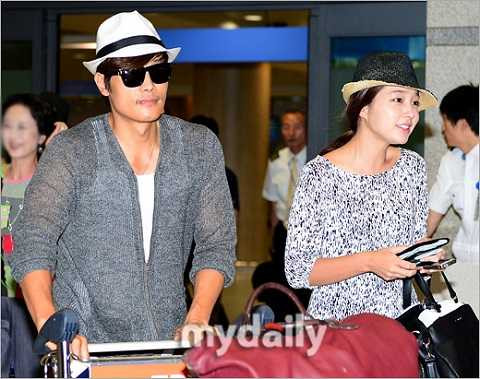 Vợ chồng Lee Byung Hun