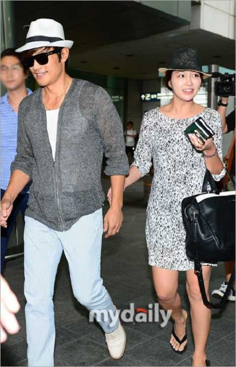 Vợ chồng Lee Byung Hun