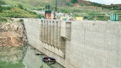 Đập thủy điện Sông Tranh 2, công trình có chất lượng chưa đảm bảo, gây bức xúc dư luận thời gian qua.