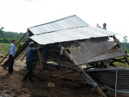 đập thủy điện, thiệt hại, vỡ đập, hoa màu, khắc phục, Gia Lai