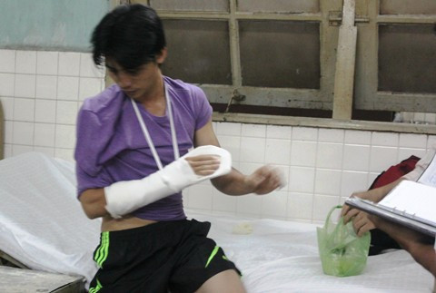 TP.HCM, cướp, vòng xoay, dao, tiền, 50 triệu, quận 1, chợ Bến Thần, Quách Thị Trang