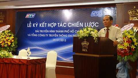 Lễ ký kết hợp tác chiến lược giữa HTV - VTC