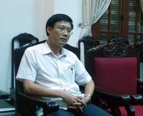 Ông Nguyễn Hải Trường - Chánh Văn phòng UBND TP. Thái Bình