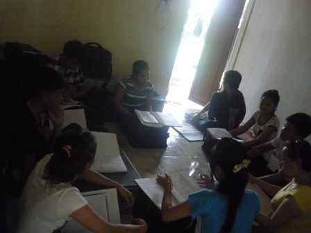 Một kiểu học nhóm trước kia của học viên Lô Hội