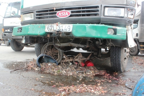 TP.HCM, Xe tải, đại náo, quốc lộ, tai nạn, Bình Tân, trọng thương