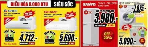 Media Mart: Tặng 2000 phần quà trị giá 2,68 triệu