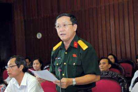 Đỗ Ngọc Niễn, xây dựng quân đội hiện đại, bảo vệ, tự bảo vệ, dự thảo hiến pháp