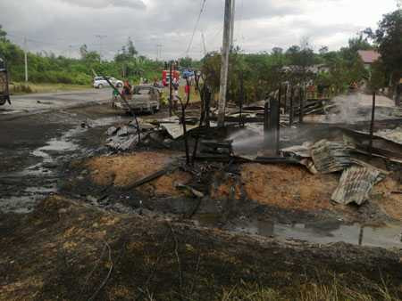 cháy xe chở xăng, Petrolimex đà nẵng, Lào