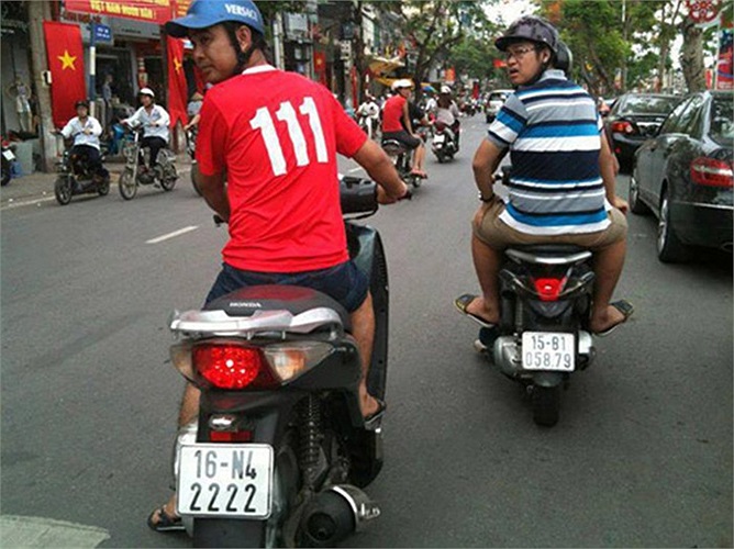 Biển số tứ quý xuất hiện nhiều trên những mẫu xe máy đắt tiền