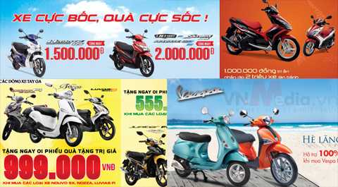 xe máy giảm giá