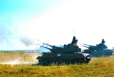 Tiểu đoàn 123 diễn tập bắn đạn thật