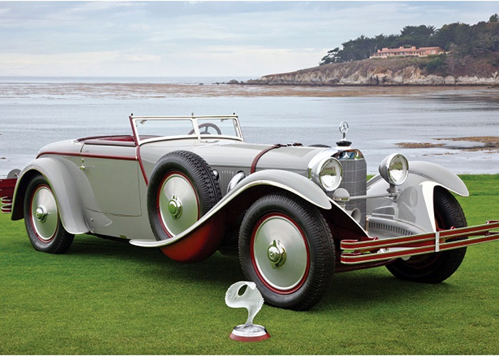 Mercedes-Benz 680 S Torpedo Roadster đời 1928 do Carroserie J. Saoutchik chế tác được dự đoán sẽ có giá từ 6 đến 8 triệu USD. Xe sử dụng động cơ 6 xy lanh, 180 mã lực. 