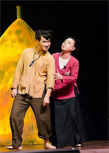 Chị cũng là gương mặt quen thuộc của sân khấu hài