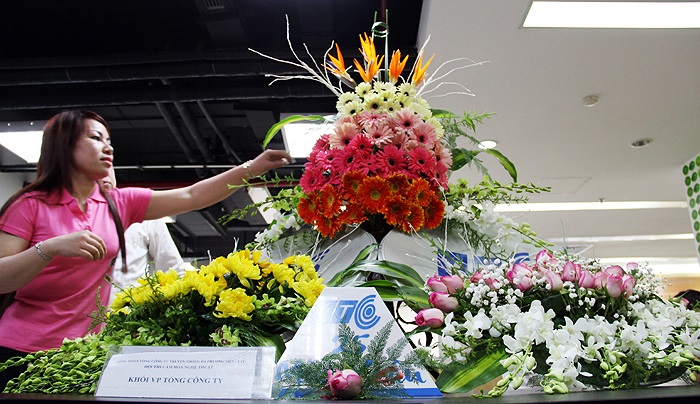 Tác phẩm đạt giải Nhì của đội Văn phòng Tổng công ty VTC.