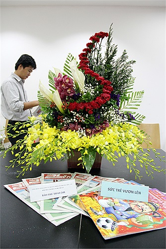 Tác phẩm đạt giải Ba của đội Báo Thể thao 24h.