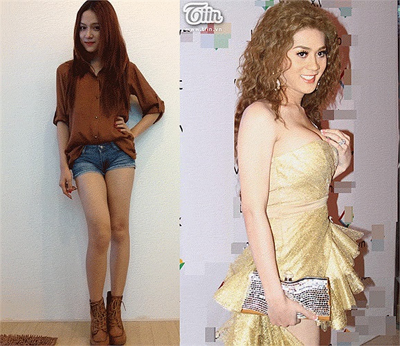 Vóc dáng của hai người đẹp chuyển giới khiến nhiều cô gái thực thụ phải ghen tỵ.
